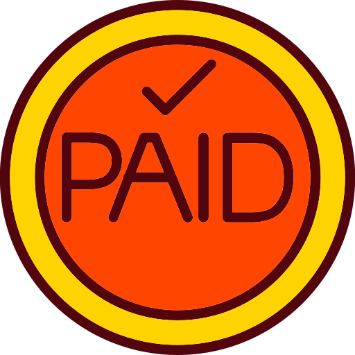 Paid Stamp PNG Images