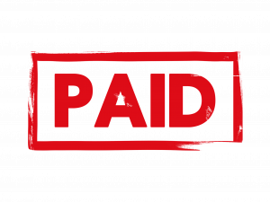 Paid Stamp PNG Picture