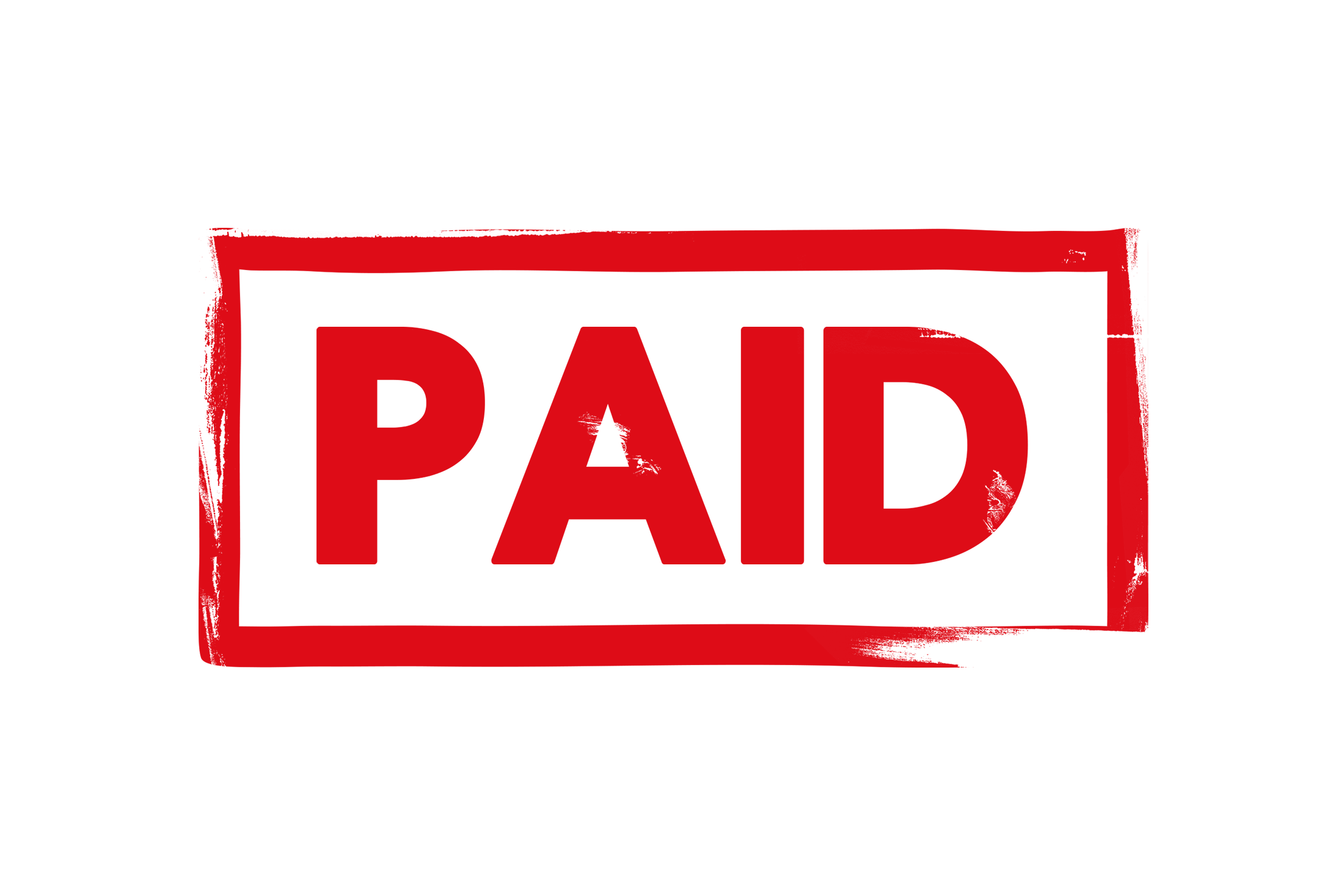 Paid Stamp PNG Picture