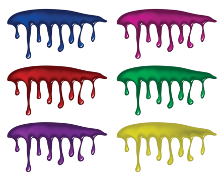 Paint Drip PNG Cutout