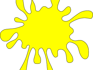 Paint Splat PNG Clipart