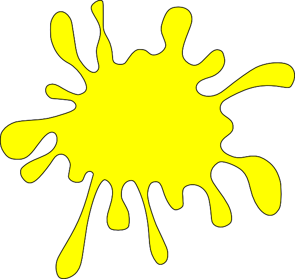 Paint Splat PNG Clipart