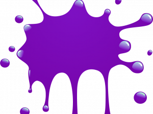 Paint Splat PNG Photo