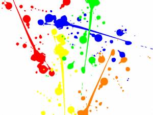 Paintball Splatter No Background