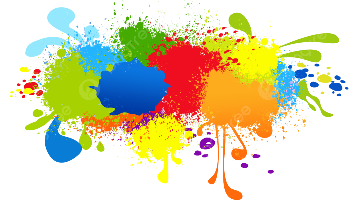 Painting Splash PNG Cutout