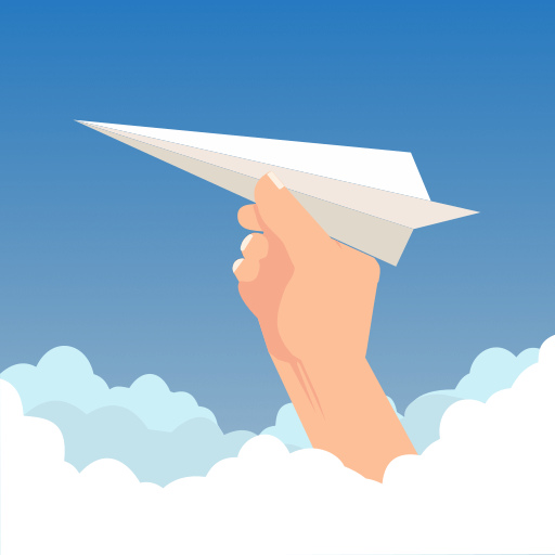 Paper Airplane PNG Photo