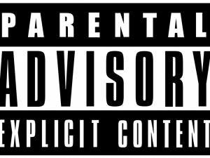 Parental Advisory Explicit Content PNG Clipart