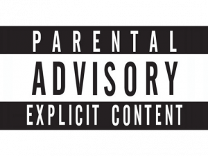 Parental Advisory Explicit Content PNG Cutout