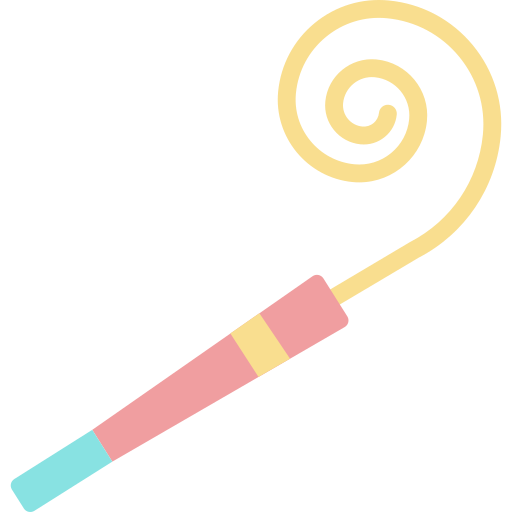 Party Blower Horn PNG Clipart