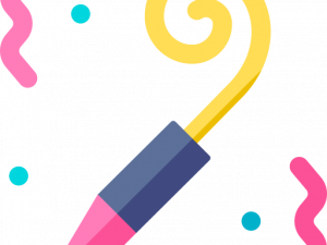 Party Blower Horn PNG File