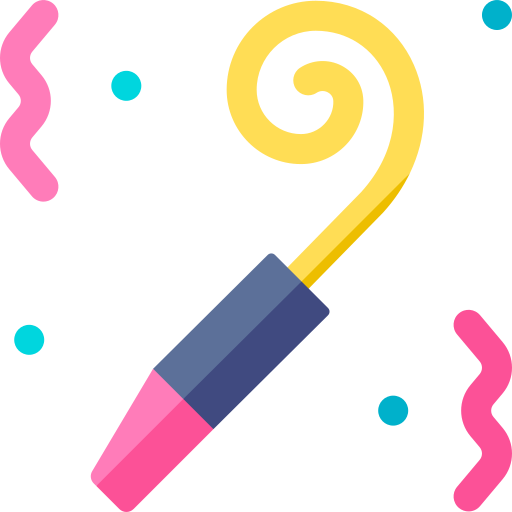 Party Blower Horn PNG File