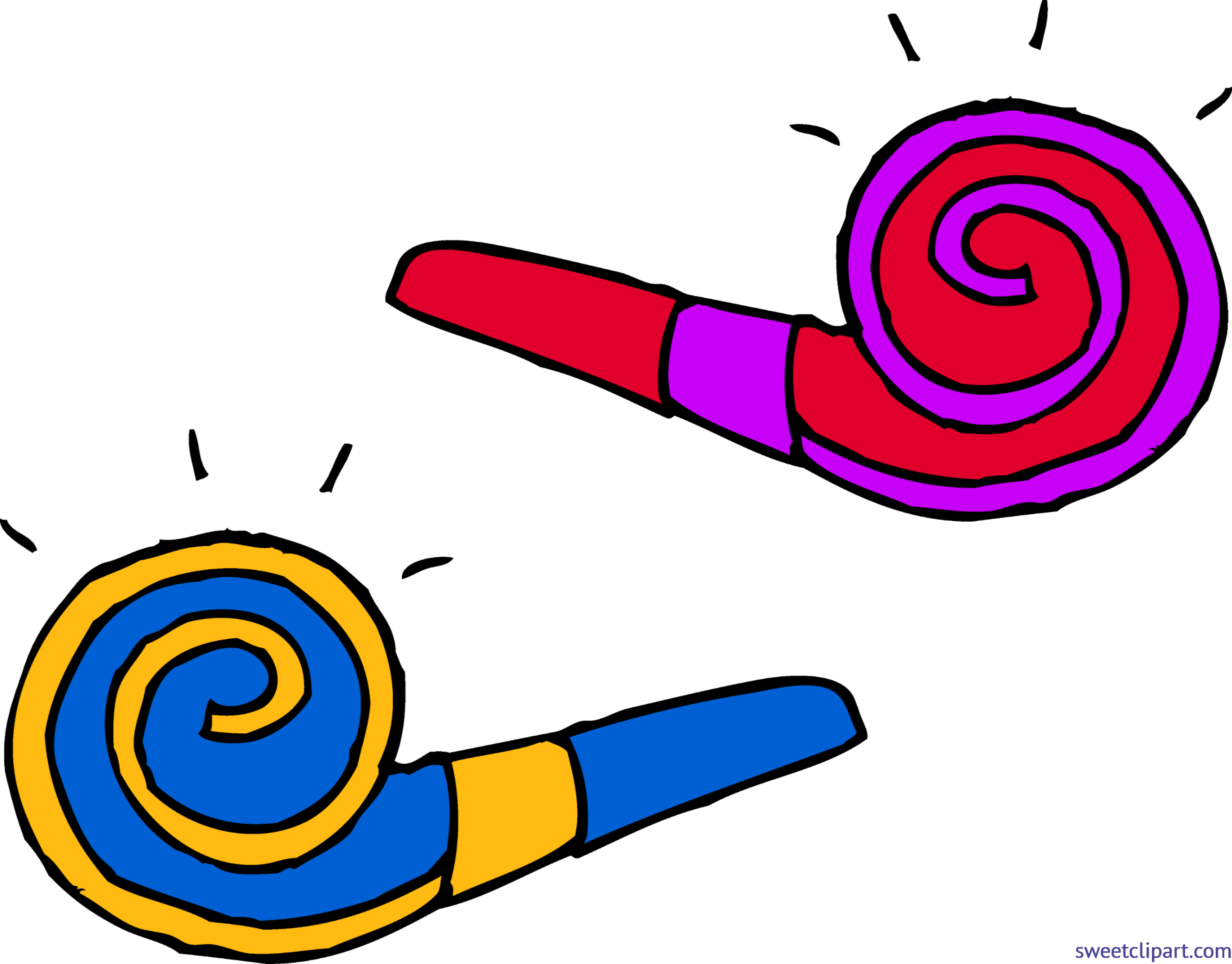 Party Blower Horn PNG HD Image