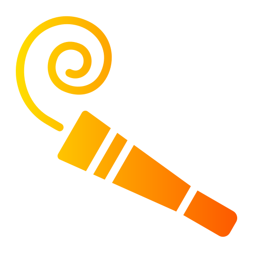 Party Blower Horn PNG Image