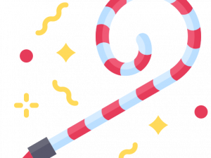 Party Blower Horn PNG Photo