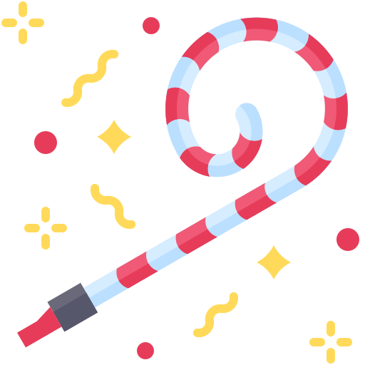 Party Blower Horn PNG Photo