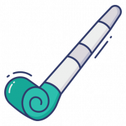 Party Blower Horn PNG Picture