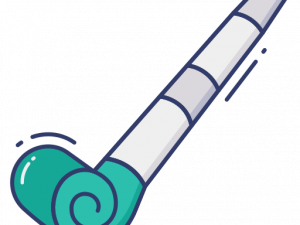 Party Blower Horn PNG Picture