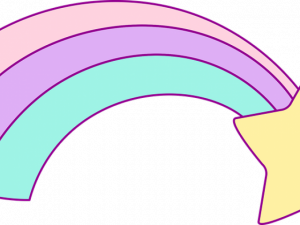 Pastel Rainbow PNG File