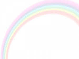 Pastel Rainbow PNG Free Image