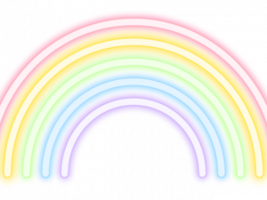 Pastel Rainbow PNG Image File