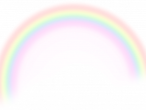 Pastel Rainbow PNG Photo