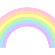 Pastel Rainbow PNG Photos