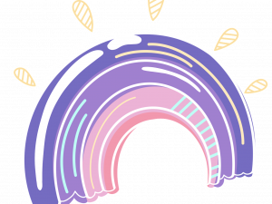 Pastel Rainbow PNG Pic