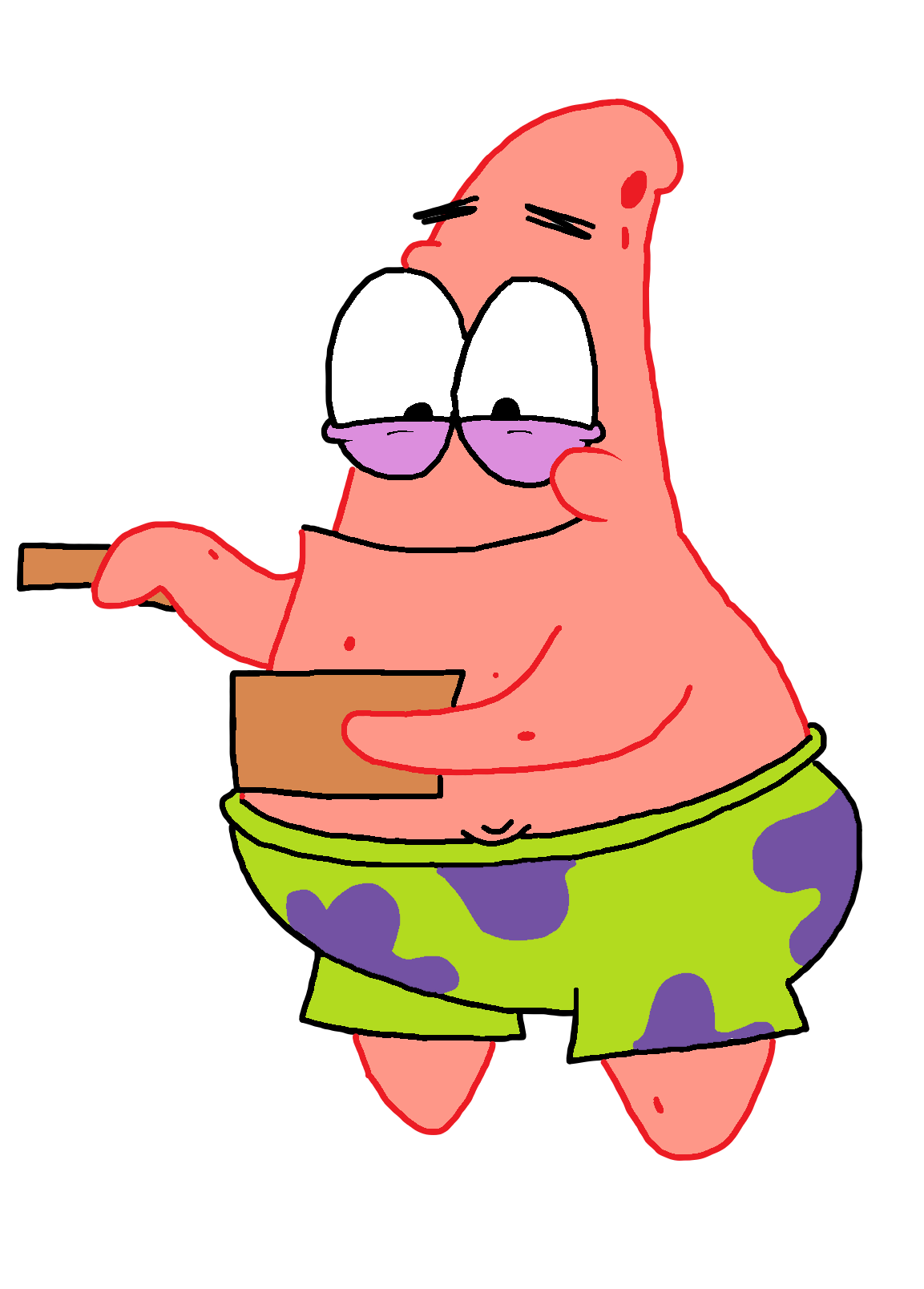 Patrick Star PNG Image File