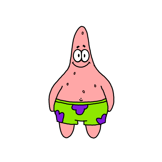 Patrick Star PNG Pic