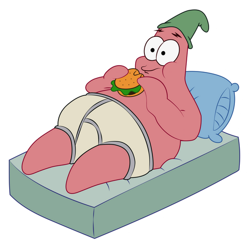 Patrick Star Transparent