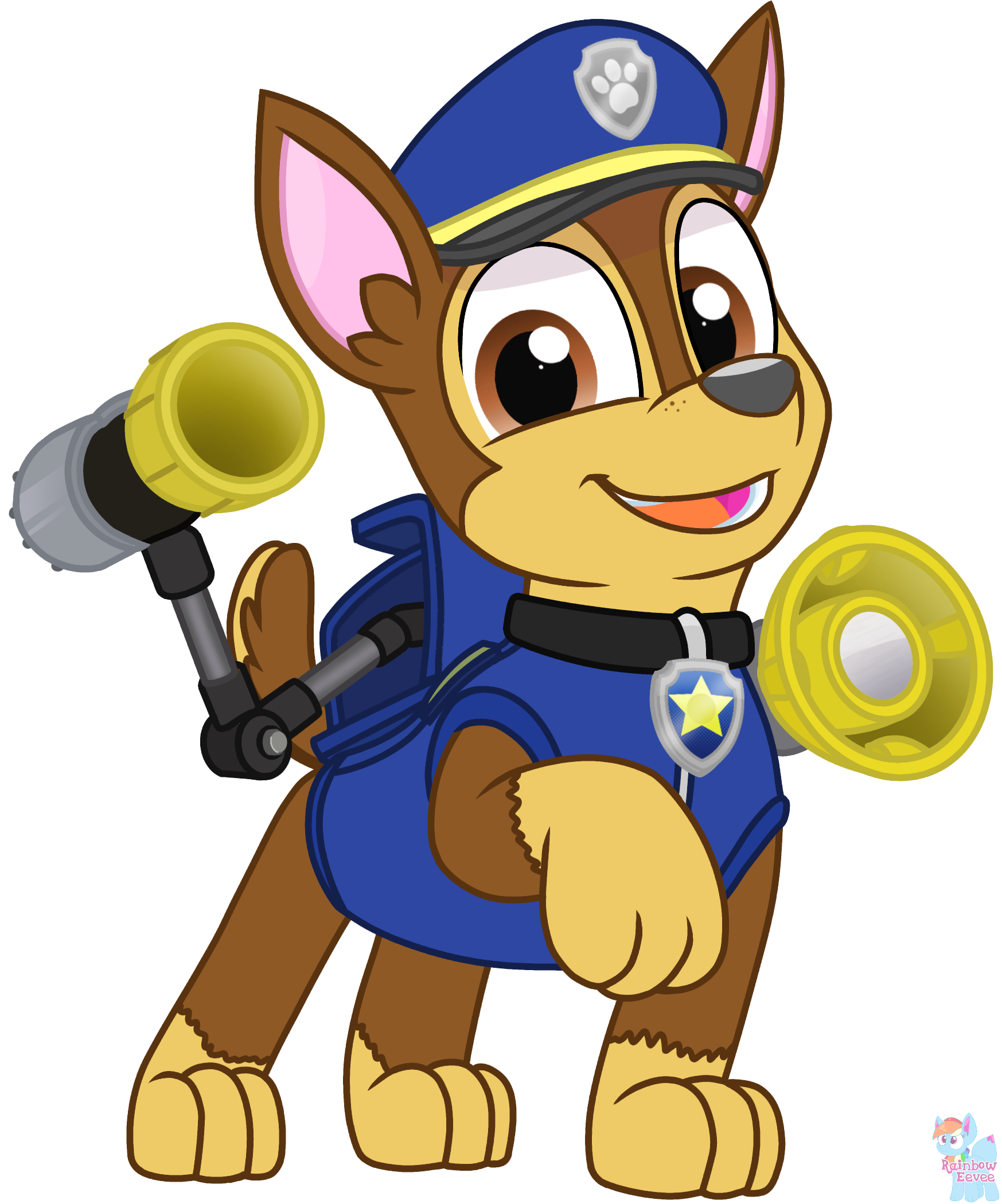 Paw Patrol Chase PNG Clipart