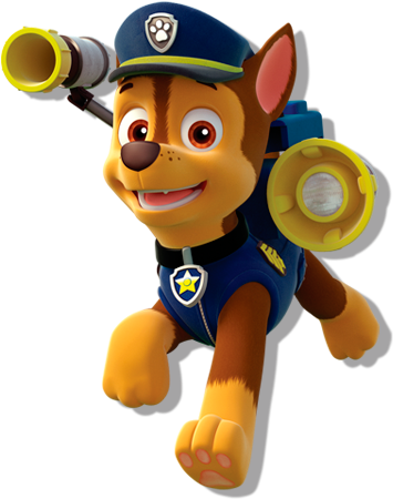 Paw Patrol Chase PNG Cutout