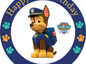 Paw Patrol Chase PNG HD Image