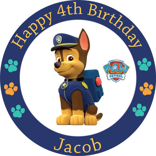 Paw Patrol Chase PNG HD Image