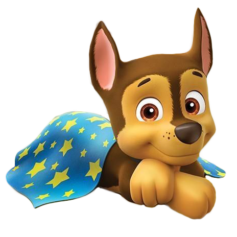 Paw Patrol Chase PNG Photo