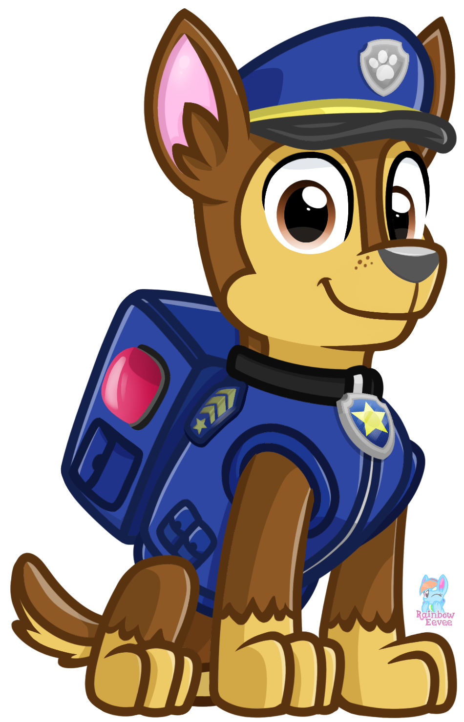 Paw Patrol Chase PNG Picture