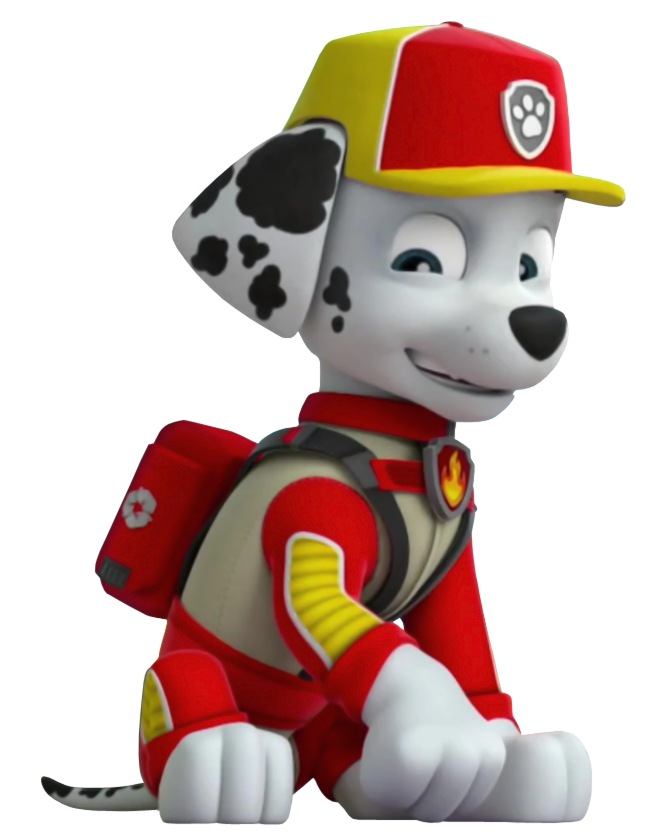 Paw Patrol Marshall PNG Cutout