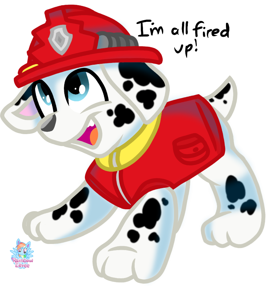 Paw Patrol Marshall PNG HD Image