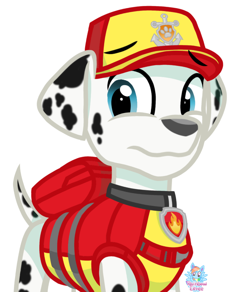 Paw Patrol Marshall PNG Image File