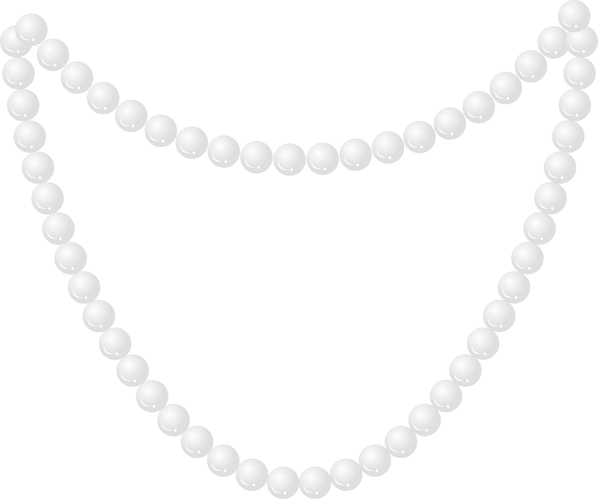 Pearl Necklace PNG Free Image