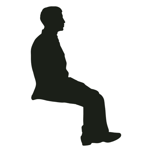 People Sitting PNG Images