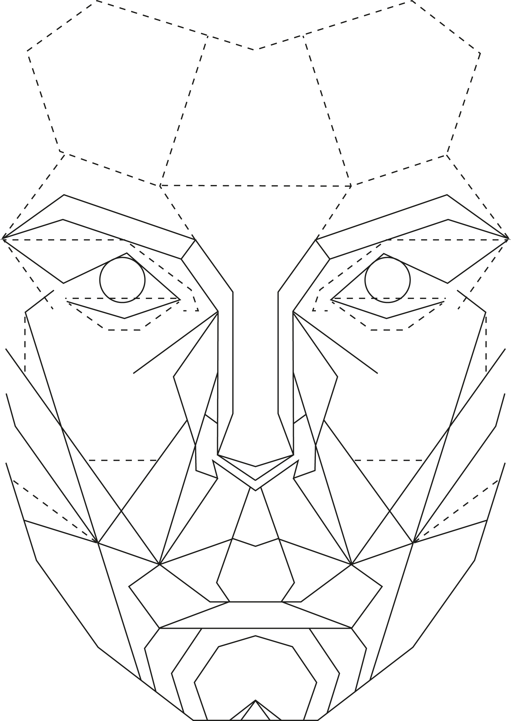 Perfect Face Template PNG Images HD