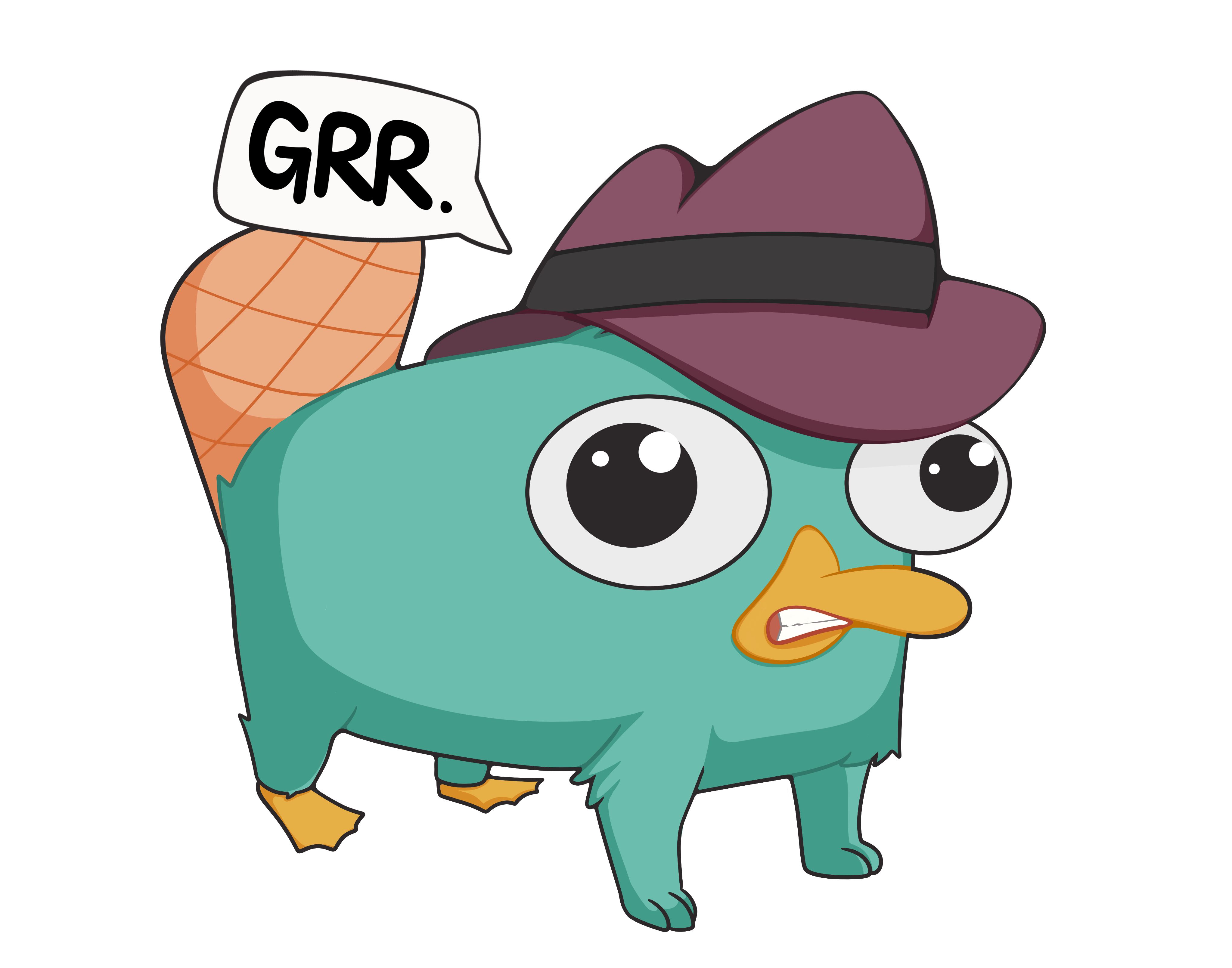 Perry The Platypus PNG Cutout