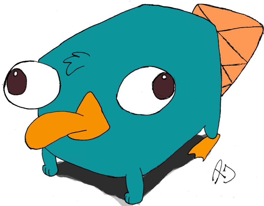 Perry The Platypus PNG File