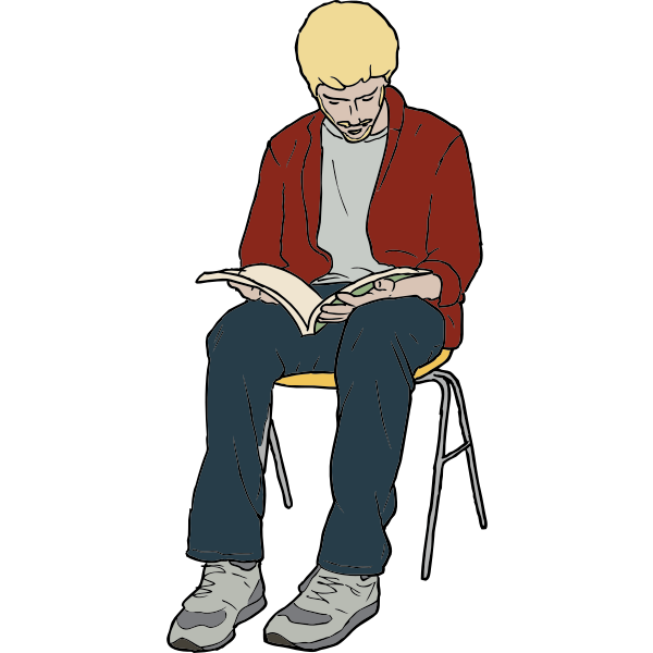 Person Sitting Background PNG