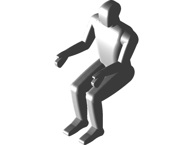 Person Sitting PNG Clipart