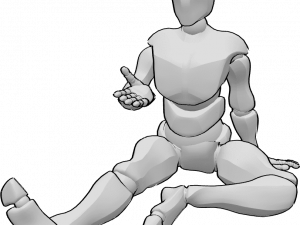 Person Sitting PNG Free Image