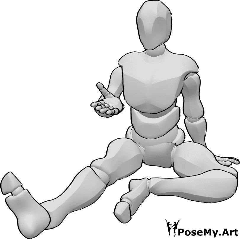 Person Sitting PNG Free Image