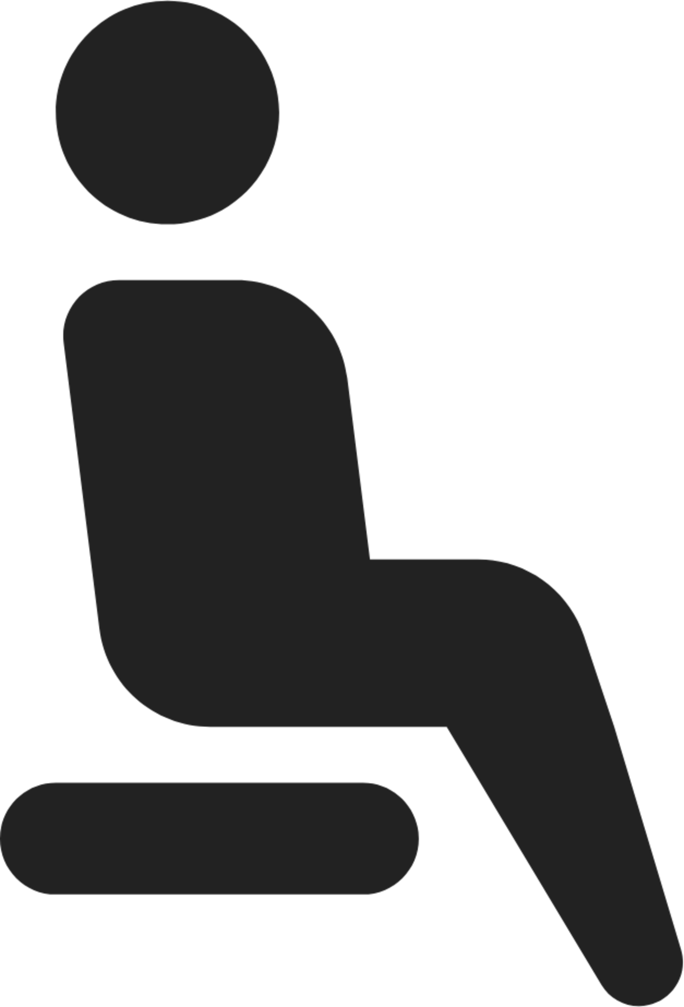 Person Sitting PNG HD Image