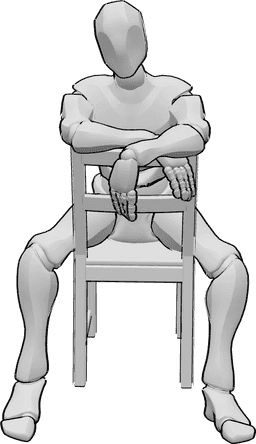 Person Sitting PNG Image File